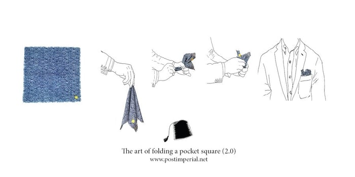 The art of folding pocket square The art of folding pocket square