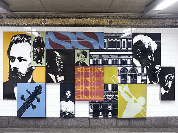 Carnegie Hall Montage, Josh Scharf (1994) Photo via MTA