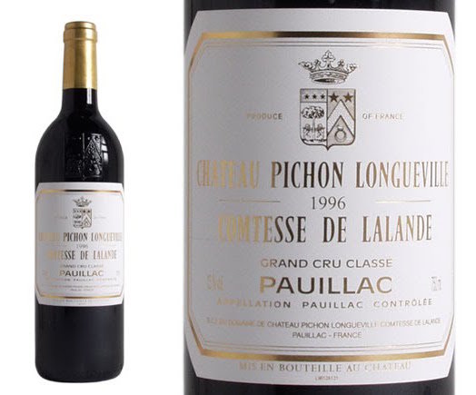 1996 Château Pichon Longueville Comtesse de Lalande